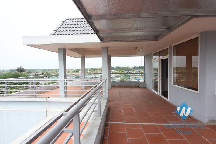 Modern house for rent with garden & swimming pool in Tay Ho, Hanoi